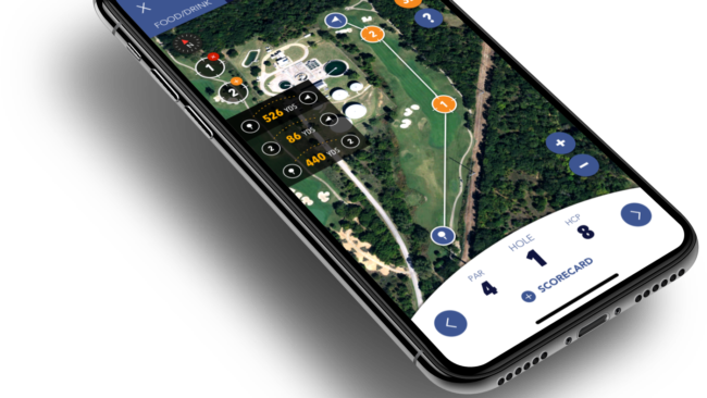 Supreme Golf native app 2017 redesign.