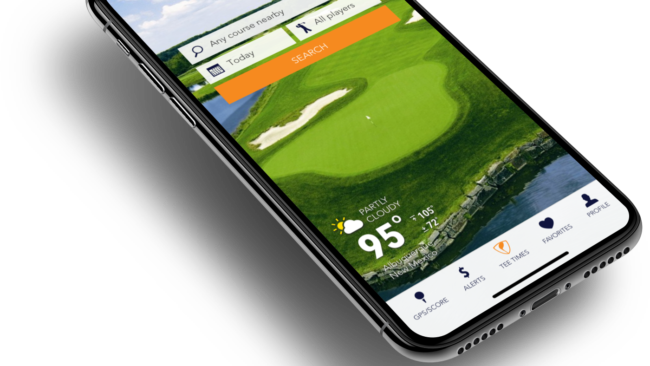 Supreme Golf native app 2017 redesign.