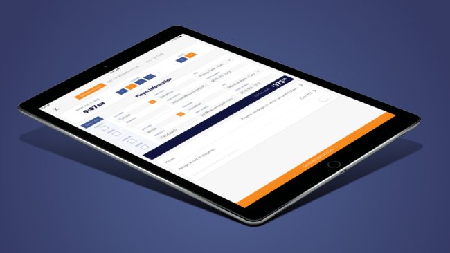 Supreme Golf native POS iOS app 2018.