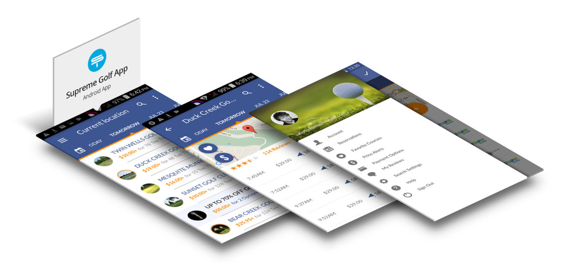 Supreme Golf Legacy App