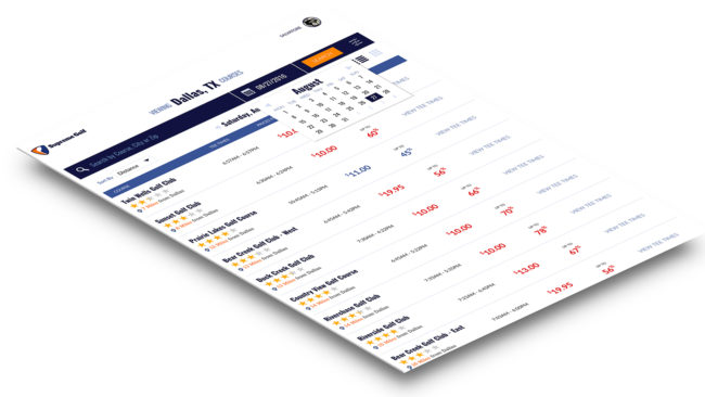 Supreme Golf golf.com microsite.