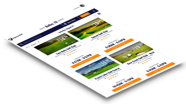 Supreme Golf golf.com microsite.