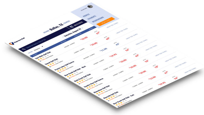 Supreme Golf golf.com microsite.