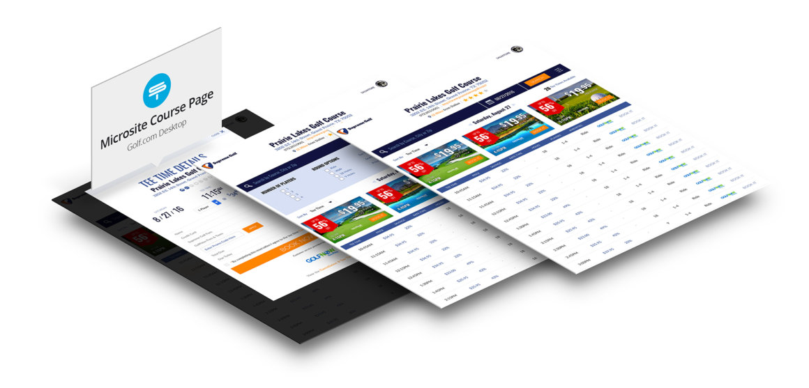 Supreme Golf Microsite