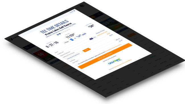 Supreme Golf golf.com microsite.