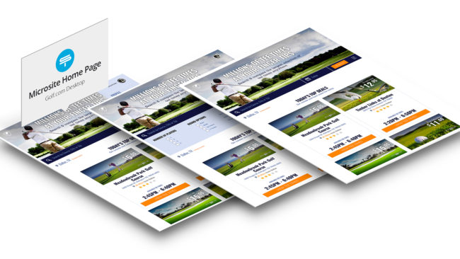 Supreme Golf golf.com microsite.