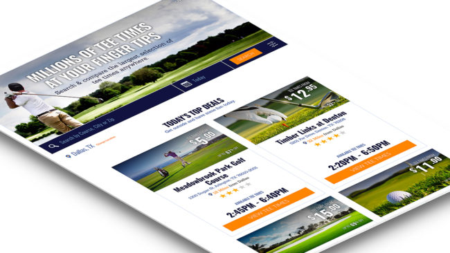 Supreme Golf golf.com microsite.
