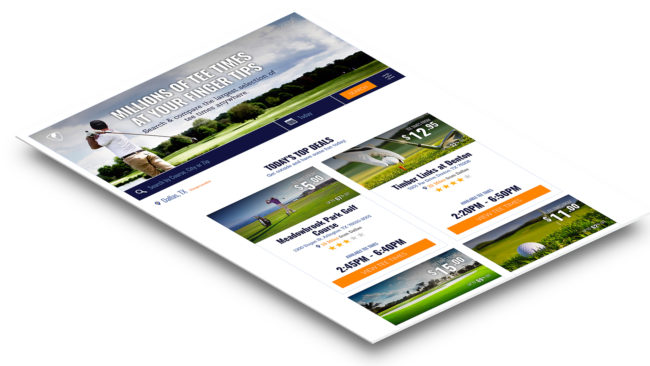 Supreme Golf golf.com microsite.