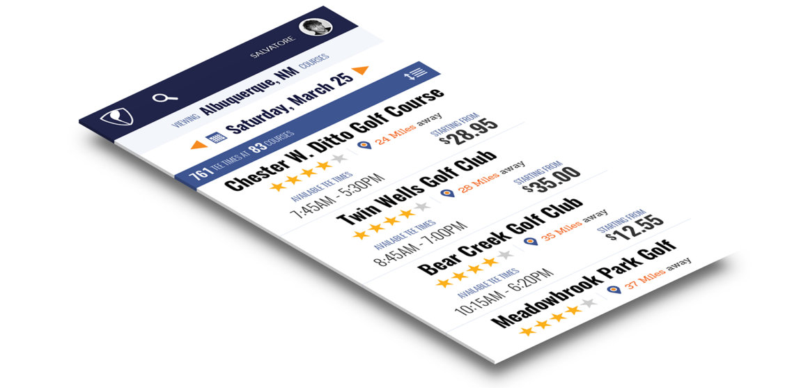 Supreme Golf Microsite