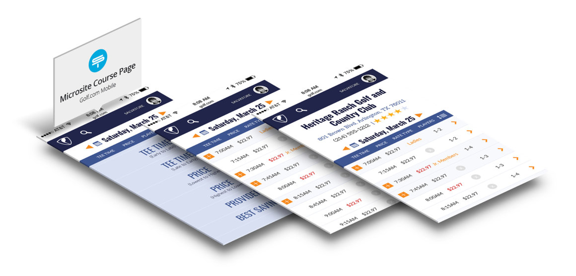 Supreme Golf Microsite