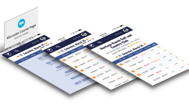 Supreme Golf golf.com microsite.