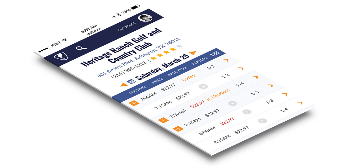 Supreme Golf Microsite