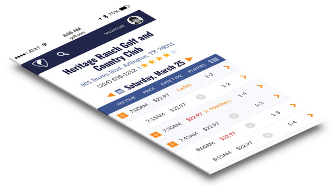 Supreme Golf golf.com microsite.