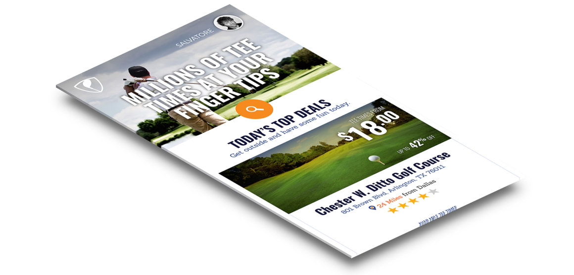 Supreme Golf Microsite