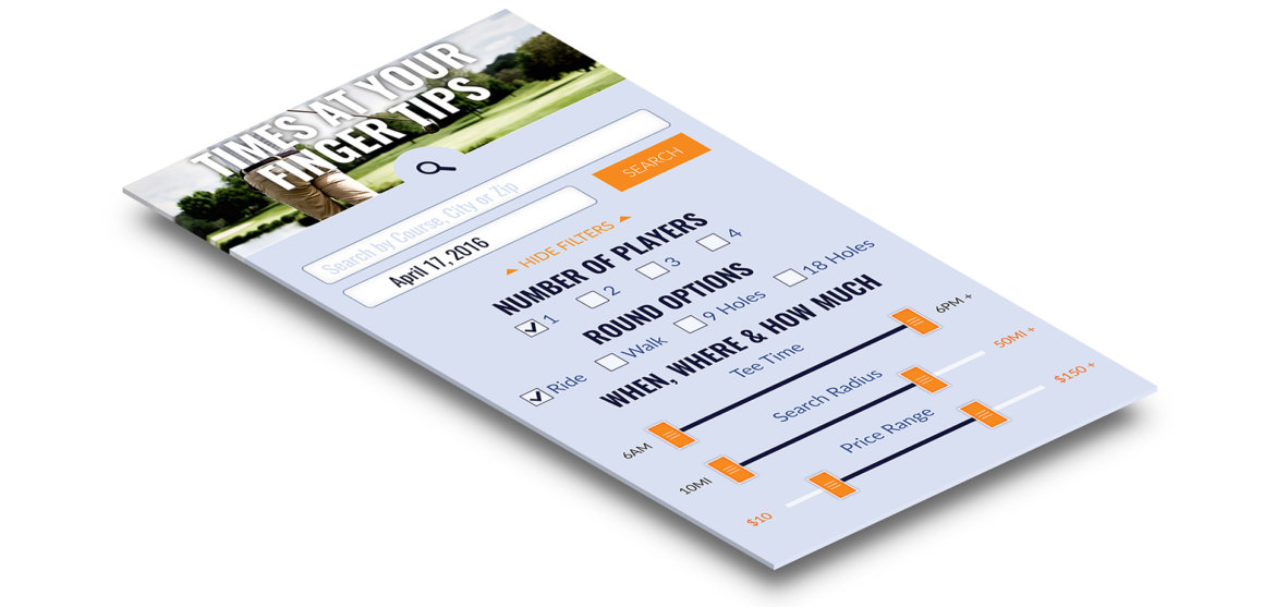 Supreme Golf Microsite