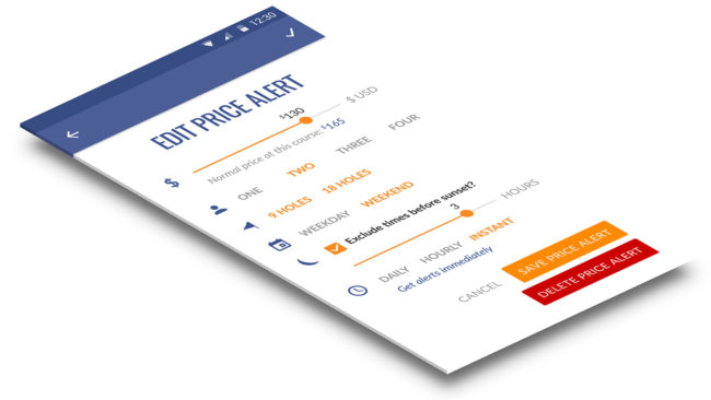 Supreme Golf legacy native app update 2015.