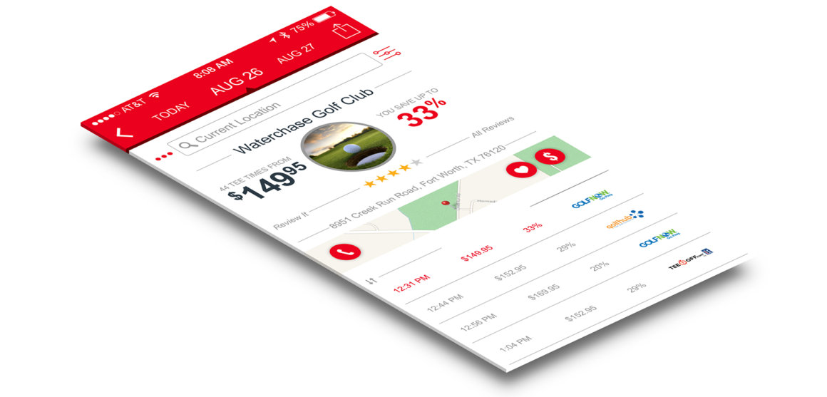 Golf Native App Rebrand