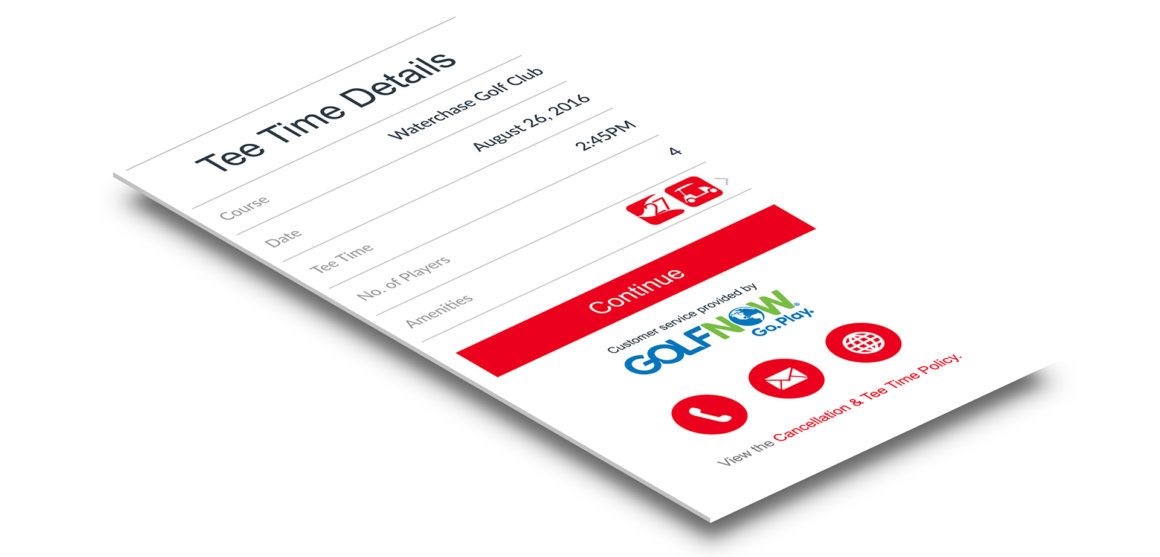 Golf Native App Rebrand