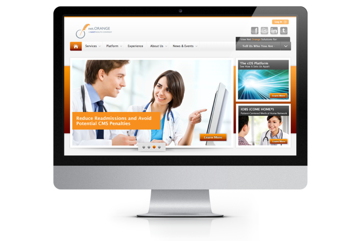 Net.Orange Website Redesign