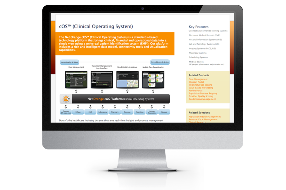 Net.Orange Website Redesign