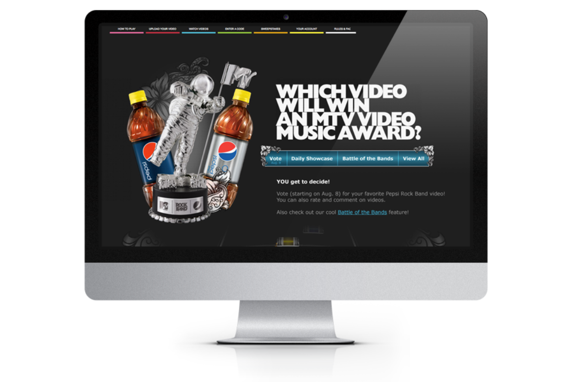 MTV, Pepsi & Rock Band