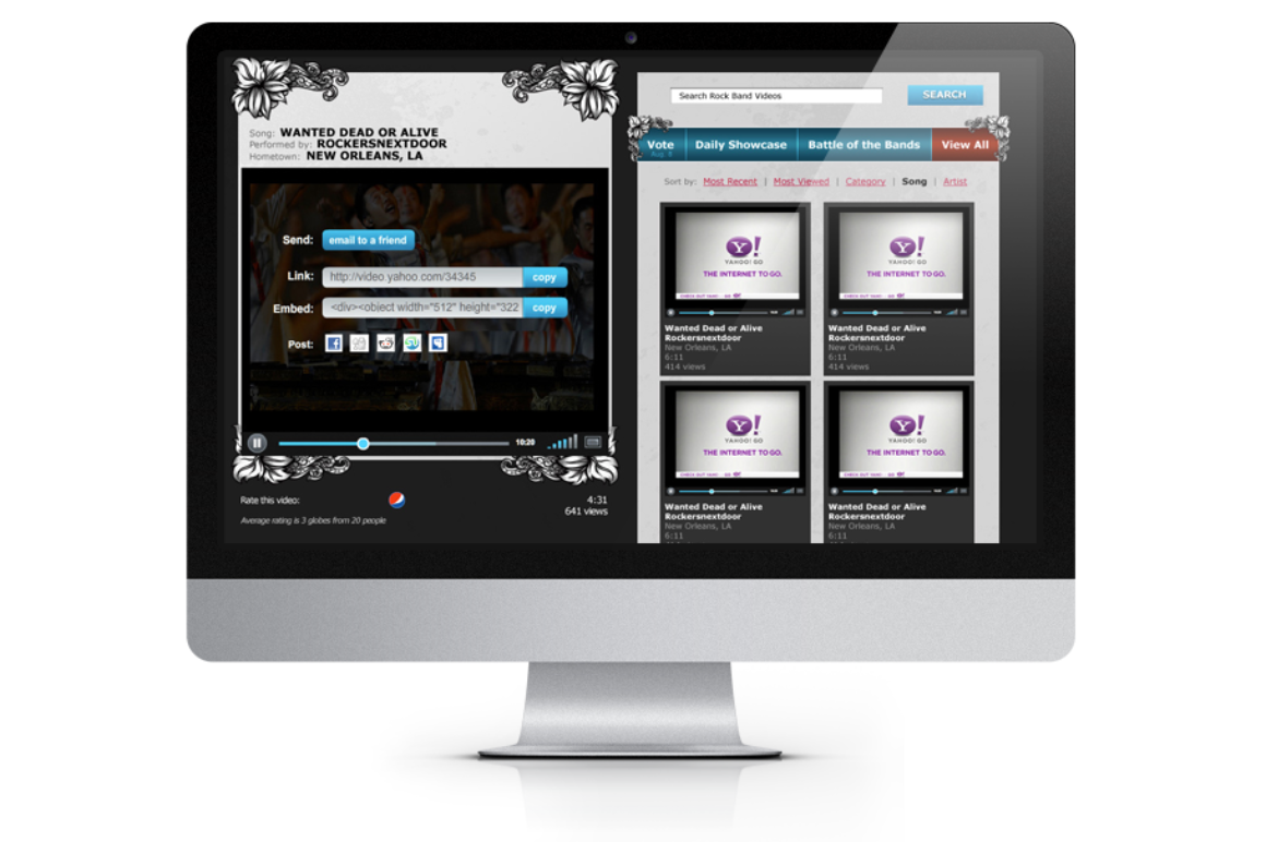 MTV, Pepsi & Rock Band