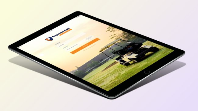 Supreme Golf native POS iOS app 2018.